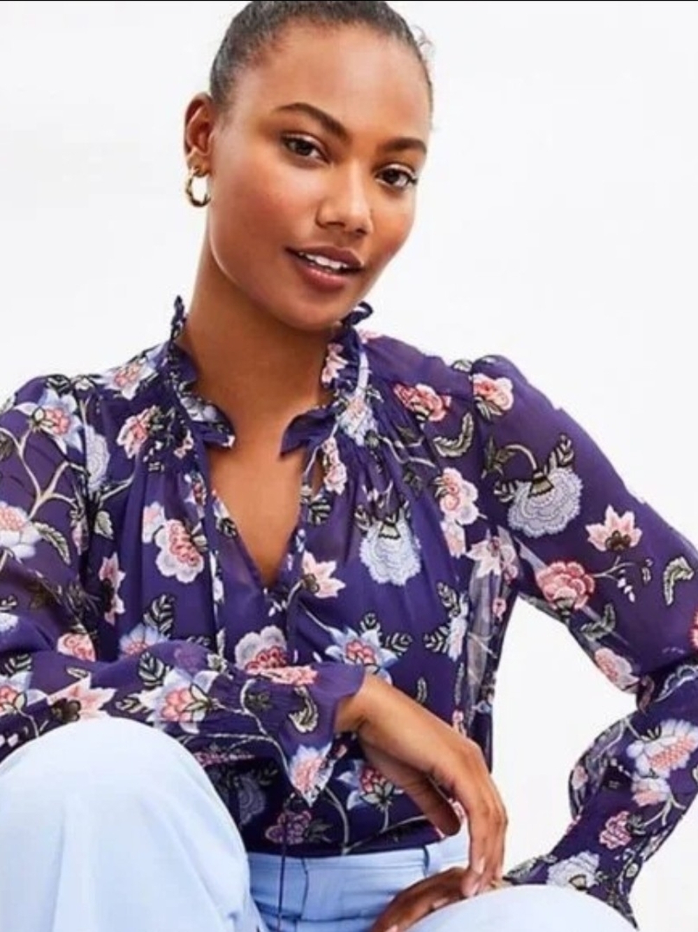 Women Blouse LOFT Very PRETTY NEW